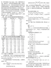 基于灰色预测的广西水果产业发展研究 