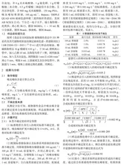 液相色谱串联质谱法测定姜中噻虫嗪残留量的不确定度评定