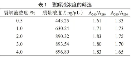 基于磁珠法的肉制品DNA快速提取方法研究