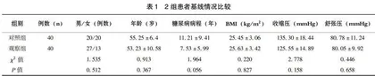 维生素D对维生素D缺乏的2型糖尿病患者的影响研究