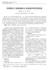 芹菜素对二肽基肽酶IV的抑制作用及其机制