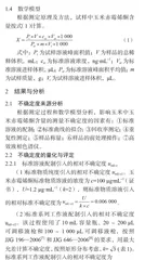 高效液相色谱法测定饲用玉米中玉米赤霉烯酮的不确定度评定