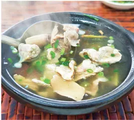 河源紫金八刀汤：一刀一料，八刀成汤 