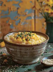 香甜四溢的苞米饭 