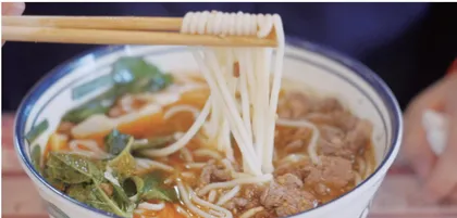 生烫牛肉米线的魅力