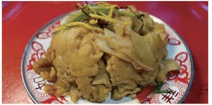 甘肃庆阳蒸鸡肉：色亮肉嫩味又香