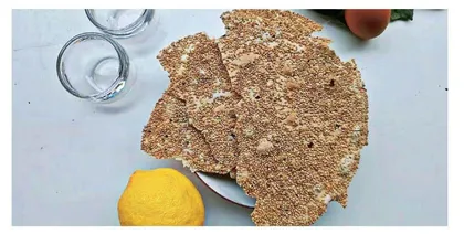 香酥可口的鸡内金焦馍