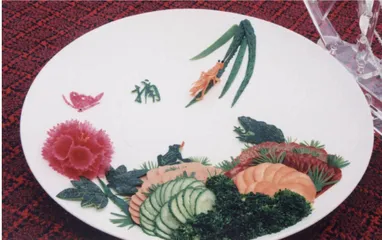 宴席上的花色冷拼1