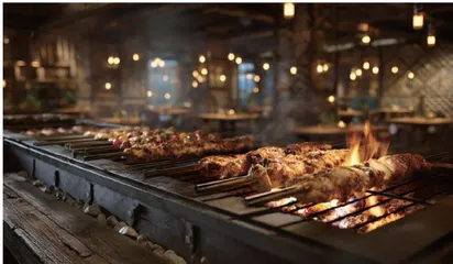 难忘夏夜里的那串烤肉 1