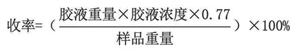 牛蛙皮主要成分测定及明胶提取工艺对比