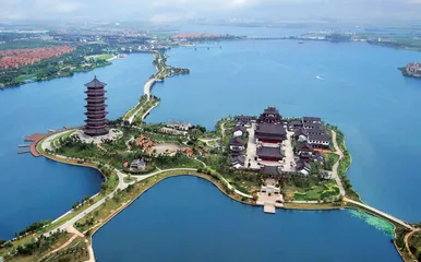 来沽河母亲庄园 和家人一起撒欢