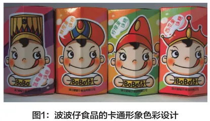 卡通形象在儿童食品包装设计中的应用
