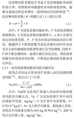 市售芒果中农药残留分析