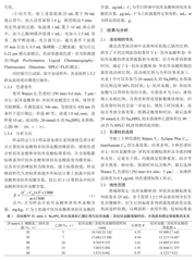 高效液相色谱-荧光检测器法同时测定小麦粉中L-抗坏血酸和D-异抗坏血酸