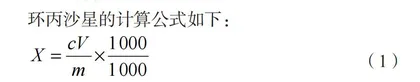猪肉中环丙沙星残留检测的不确定度评定