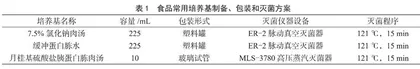 食品微生物检验常用培养基储存期的研究及探讨