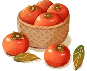 一口柿子,治愈这萧瑟清秋1