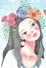像花一样的女孩