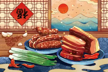 团圆年的美食