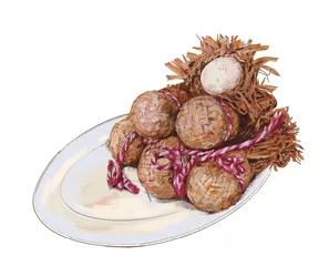 高邮美食蒲包肉