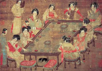 花舞大唐，黄金碾畔绿尘飞