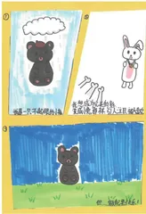 接受不完美的自己”画作二