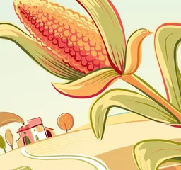 像玉米一样坚强成长