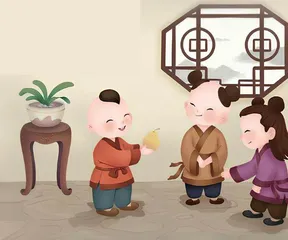 孔融让梨：谦让与尊重的典范