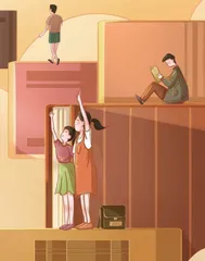 留下成长脚印一串串