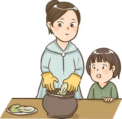 “母亲牌”咸芥菜