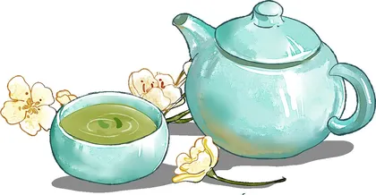 清香扑鼻辛夷花