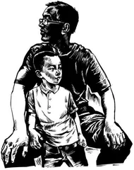 爸爸今晚早点回家