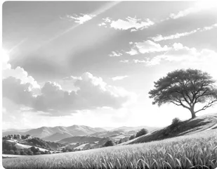 山上有棵树