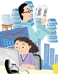 来自不同“时代”的一家