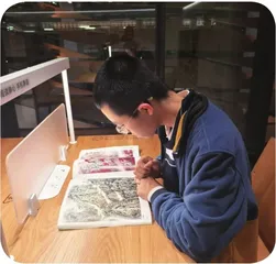 水浸素纸，墨染流年