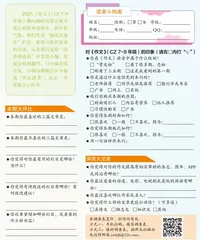 读者调查表
