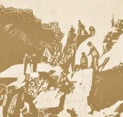 红旗渠上立红旗，当代愚公志不移