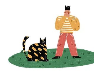 是一只猫就很奇怪吗