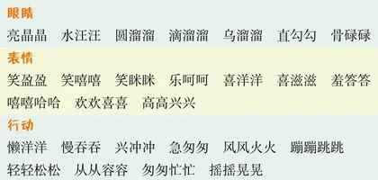 重叠词萌萌的2