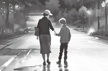 月光下的温暖