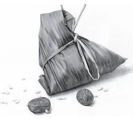 拾捡粽子的清香
