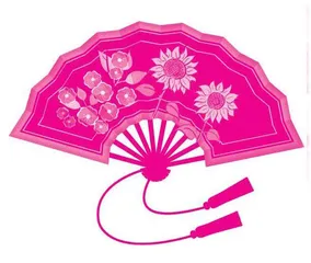 给扇子“做美容”