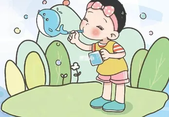 吹泡泡