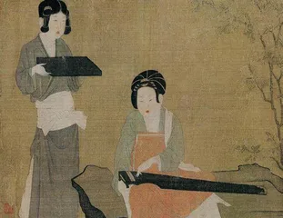 古人弹琴，到底啥姿势啊