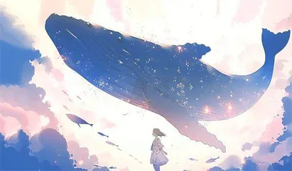 一直游到海水变蓝