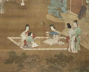 在画中，古人如何“玩”音乐2