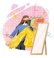 少女与霓裳