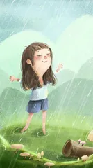 我不再害怕在雨天湿鞋了