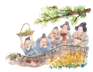 邻人满墙头