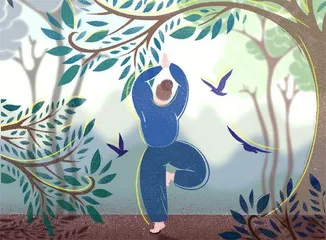 踮起脚就能够上春天的绽放